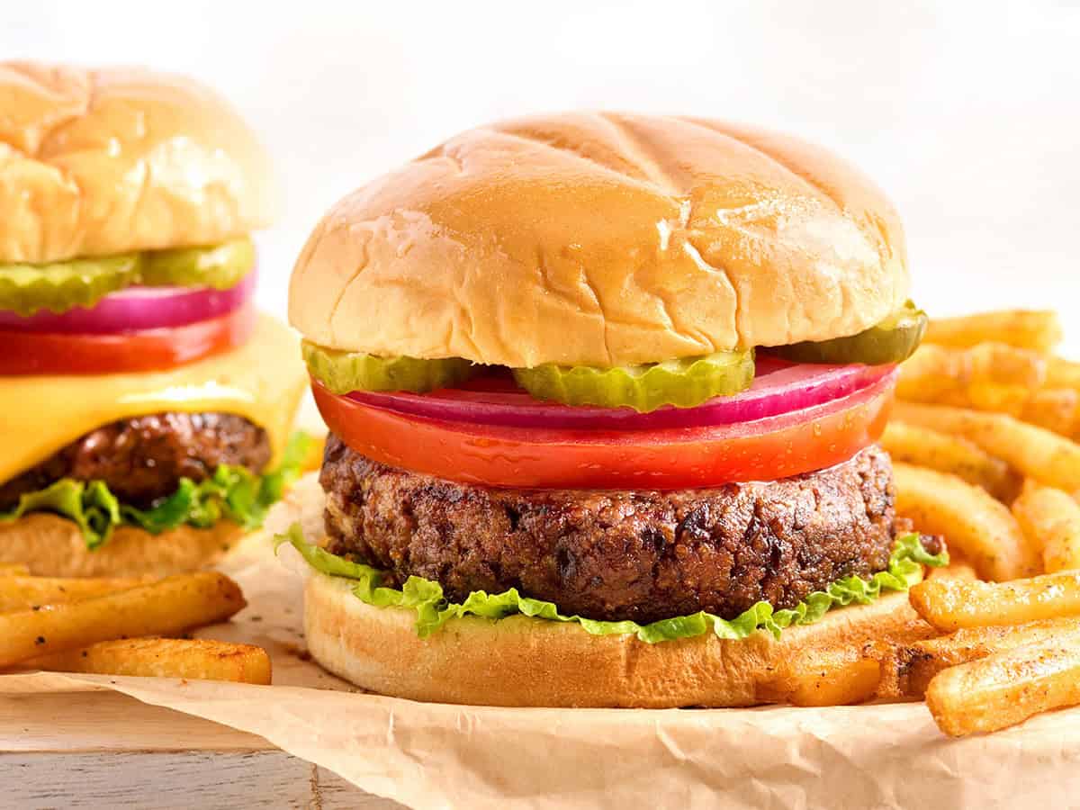 black bean burgers