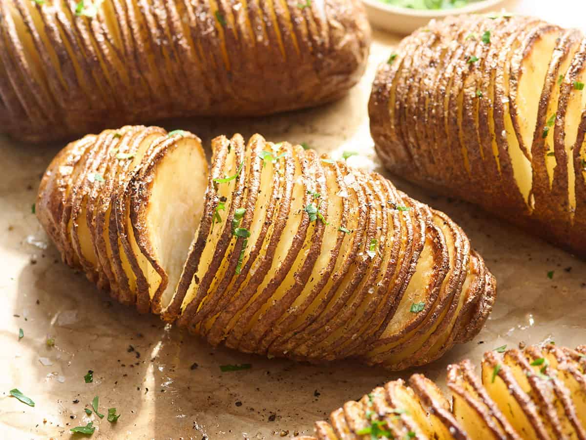 hasselback potatoes