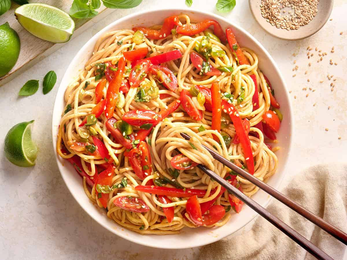 cold sesame noodles