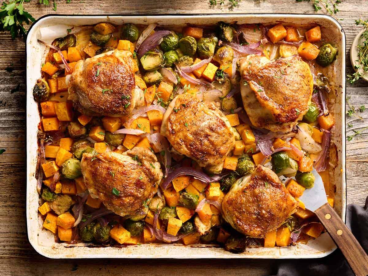 sheet pan chicken