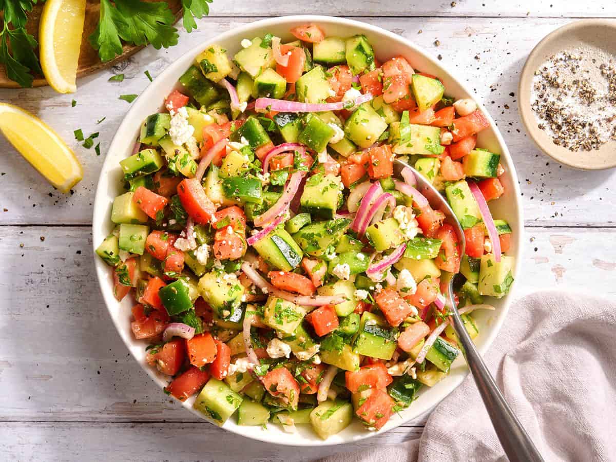 cucumber tomato salad