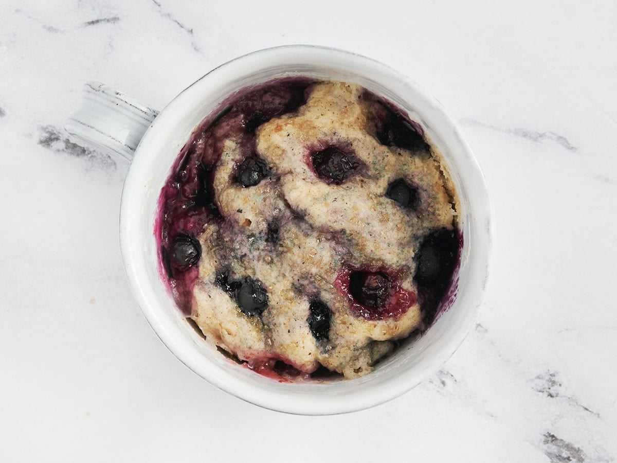 blueberry mug muffin