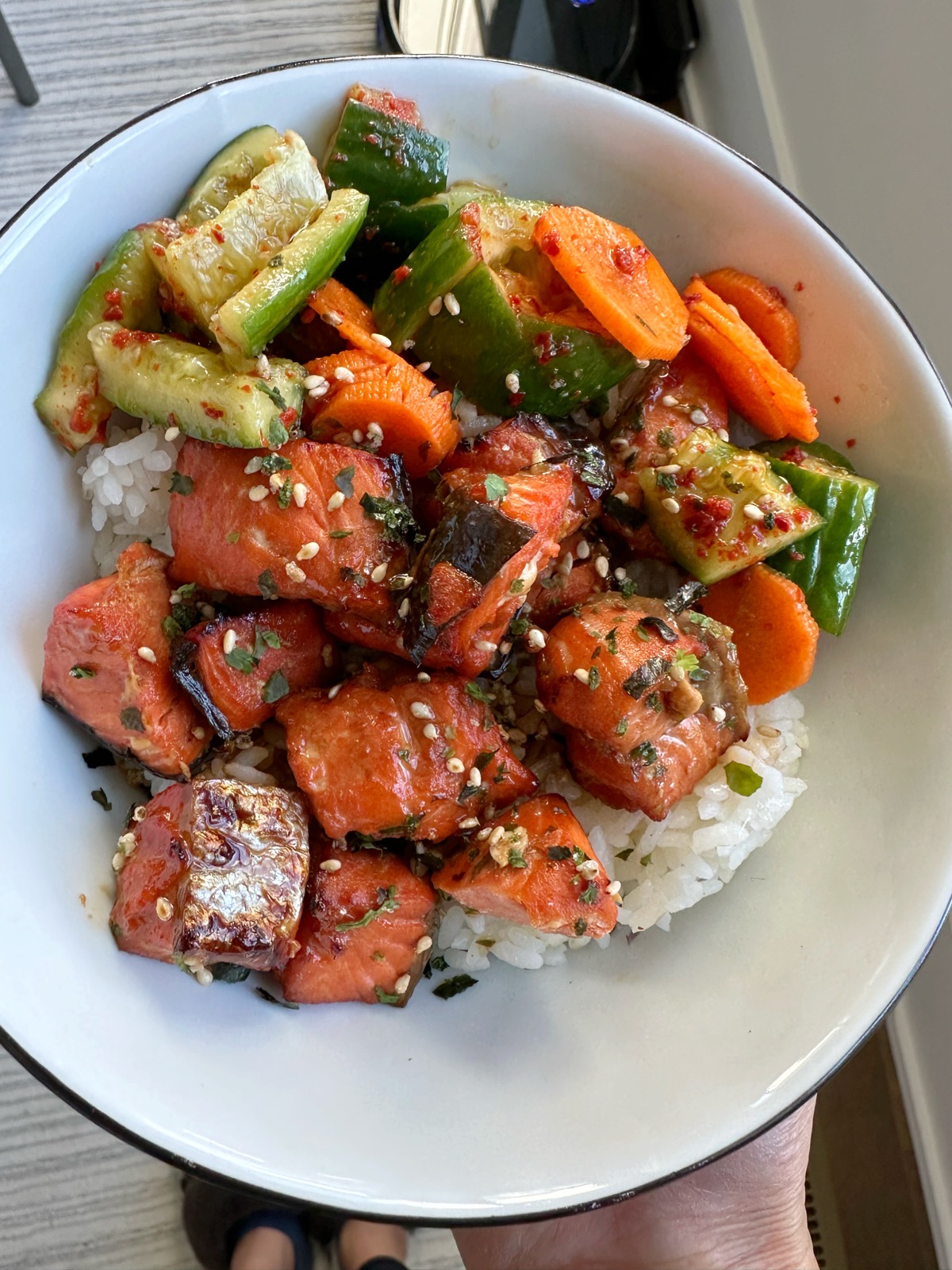 air fryer salmon