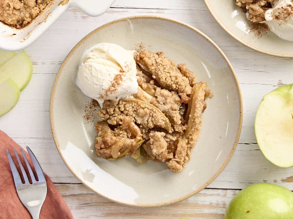 apple crumble