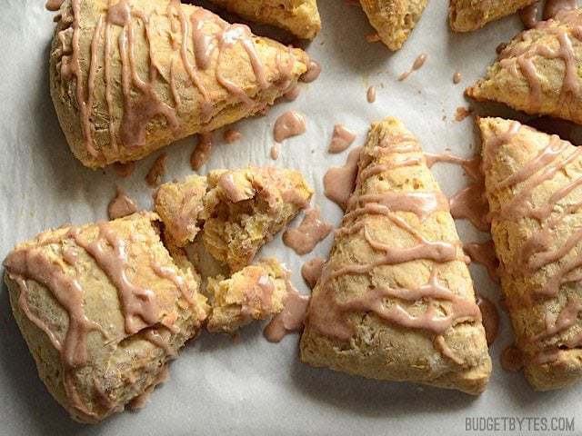 apple pie scones
