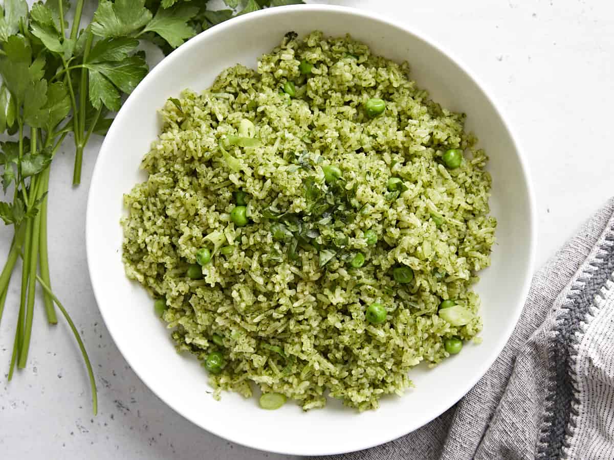 arroz verde green