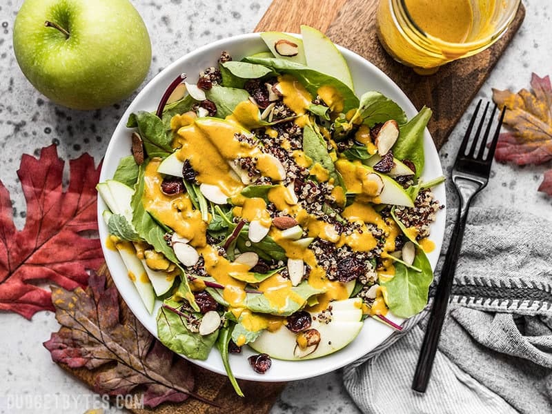 autumn quinoa salad