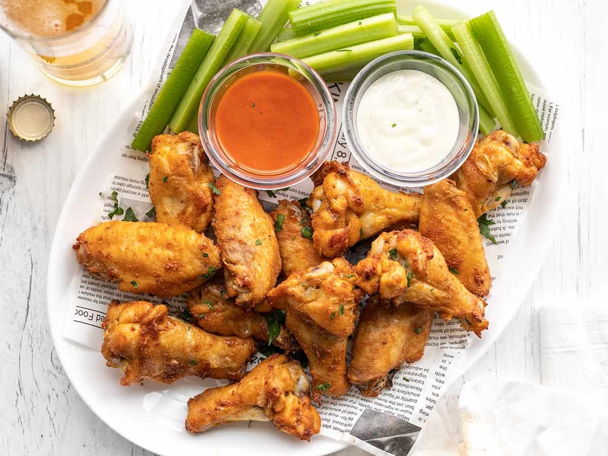 baked chicken wings