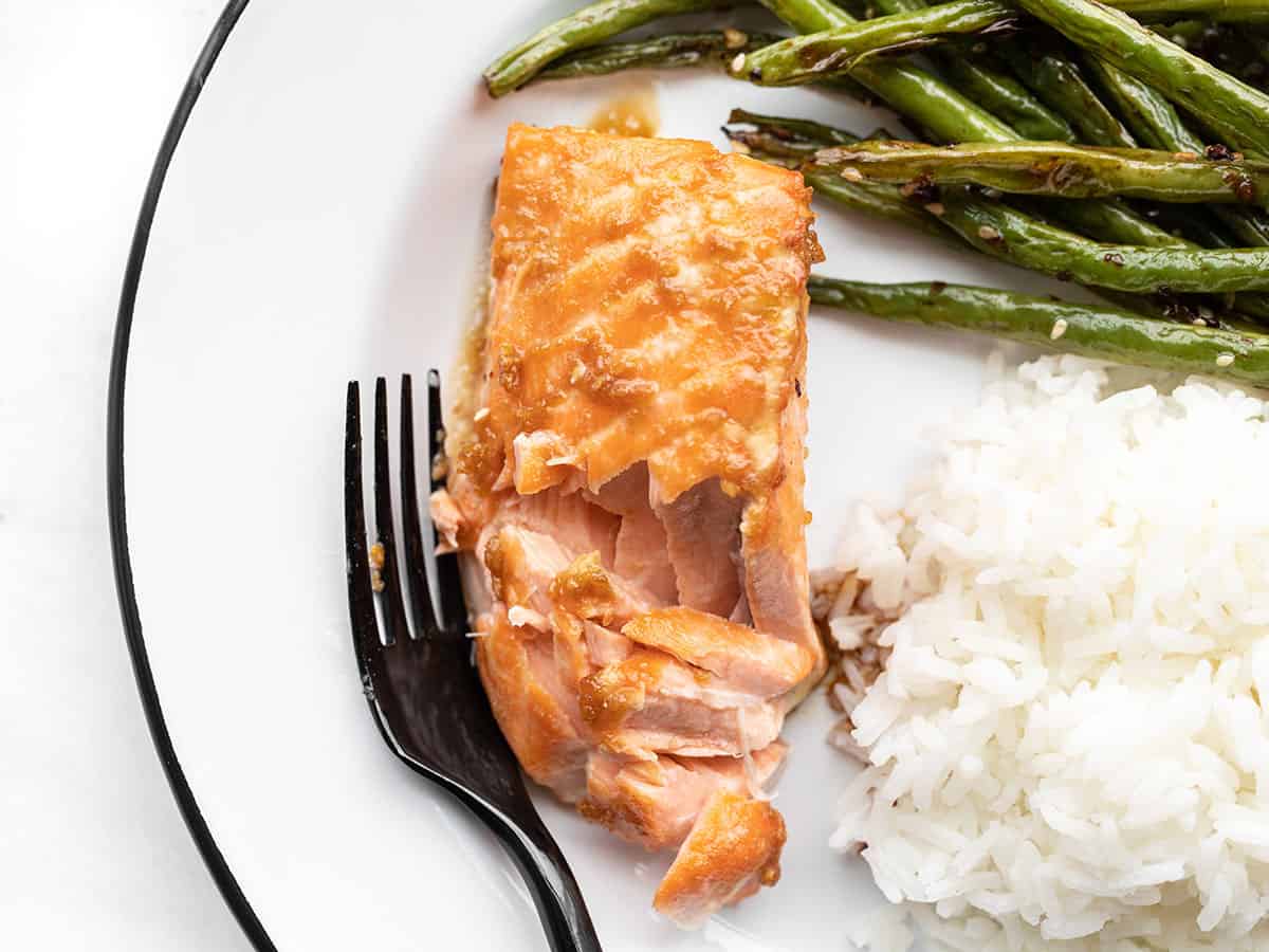 baked ginger salmon