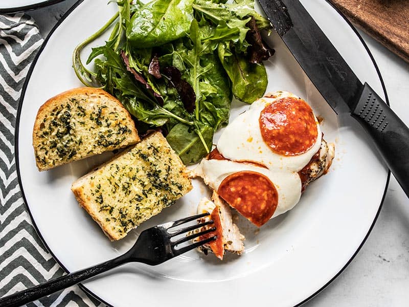 baked pizza chicken