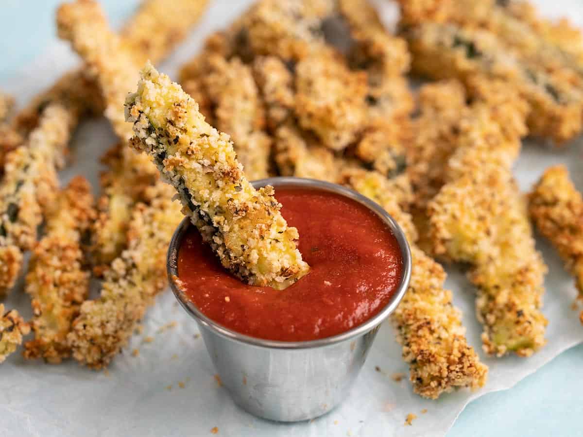 baked zucchini fries