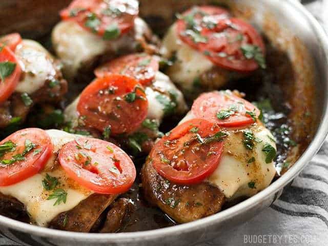 balsamic chicken skillet