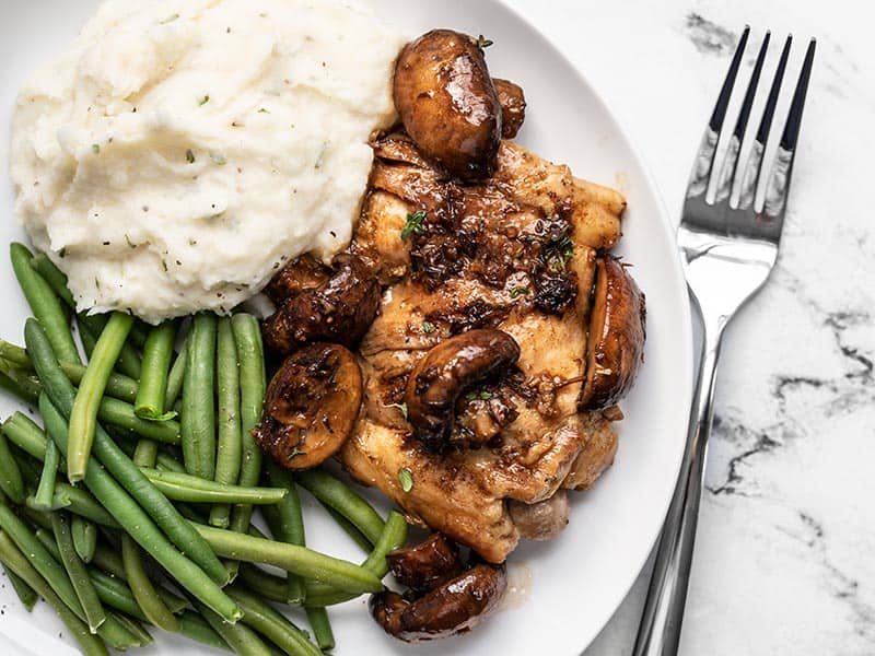 balsamic chicken mushrooms