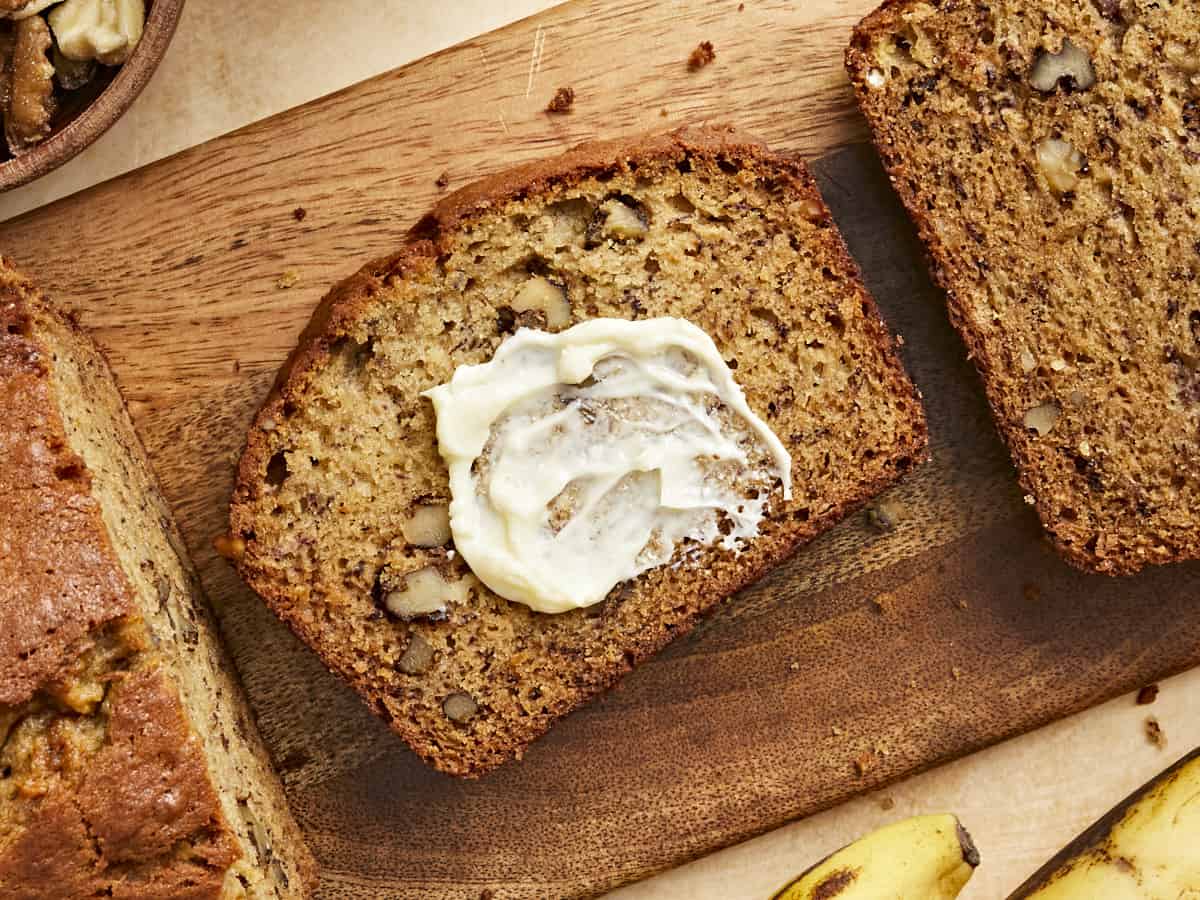 homemade banana bread