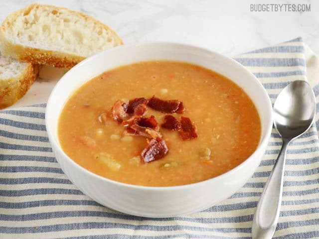 bacon bean potato