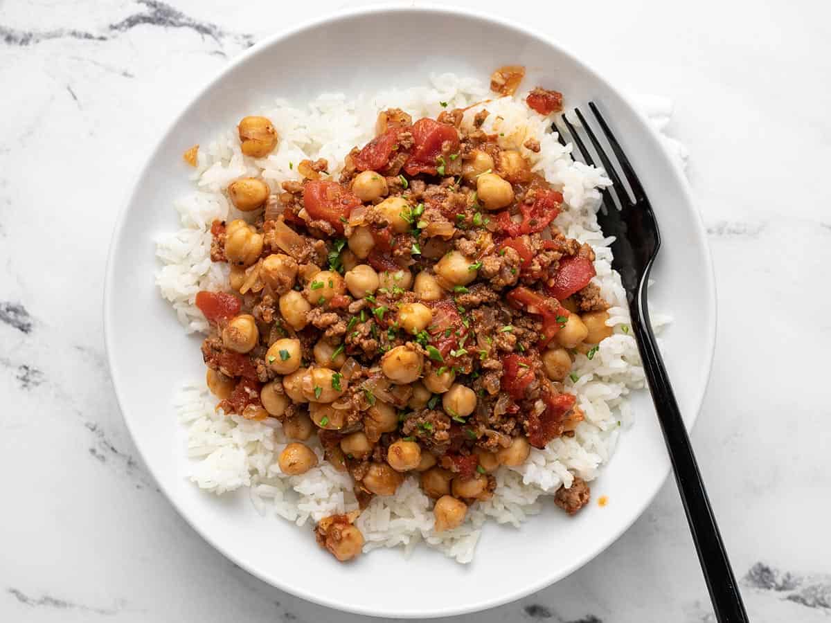 beef tomato rice