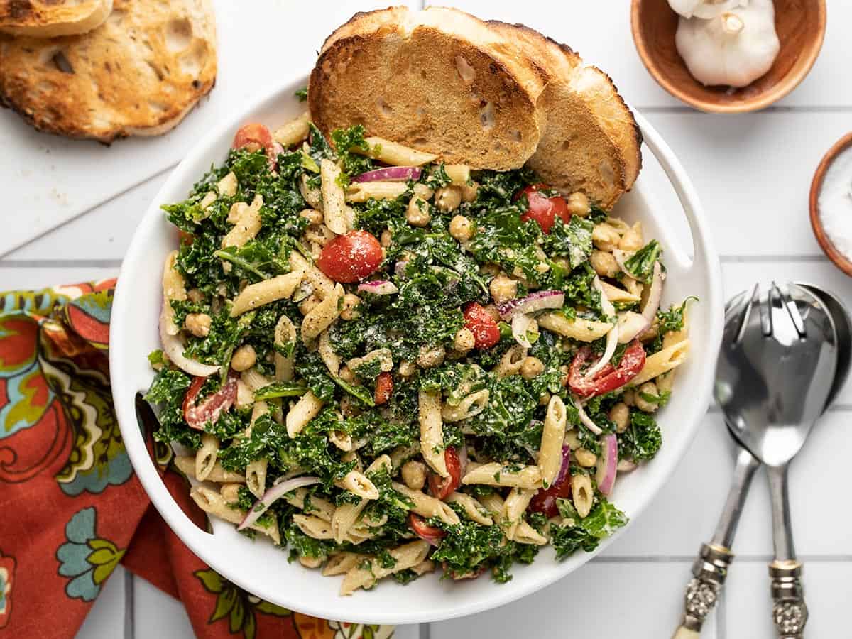 kale pasta salad