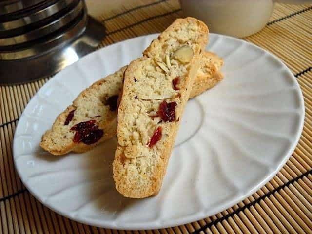 cranberry almond biscotti