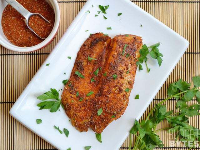 blackened tilapia