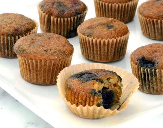 blueberry muffins