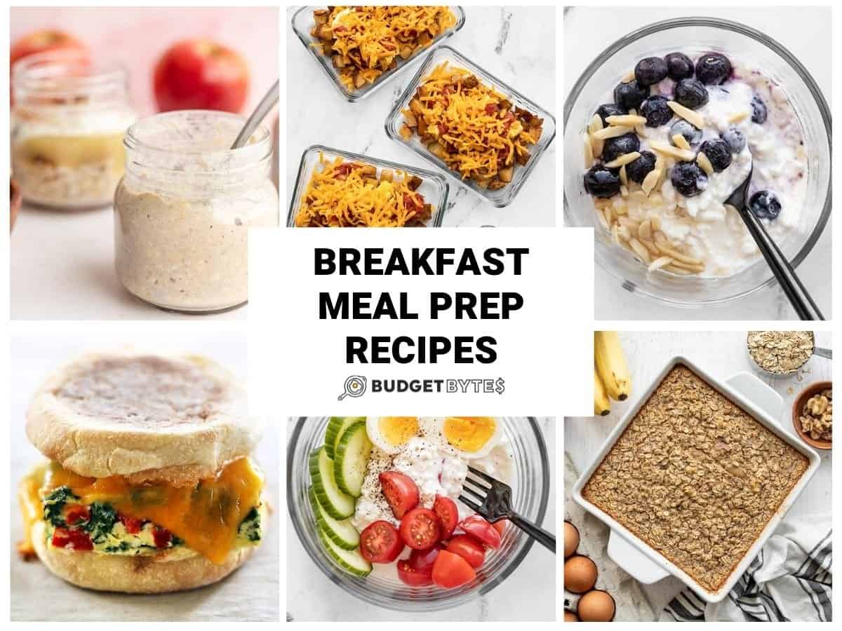 breakfast meal prep