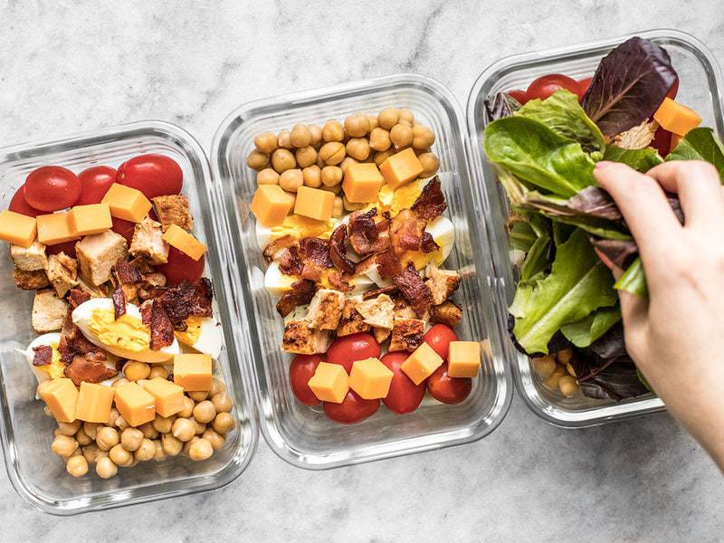 cobb salad meal