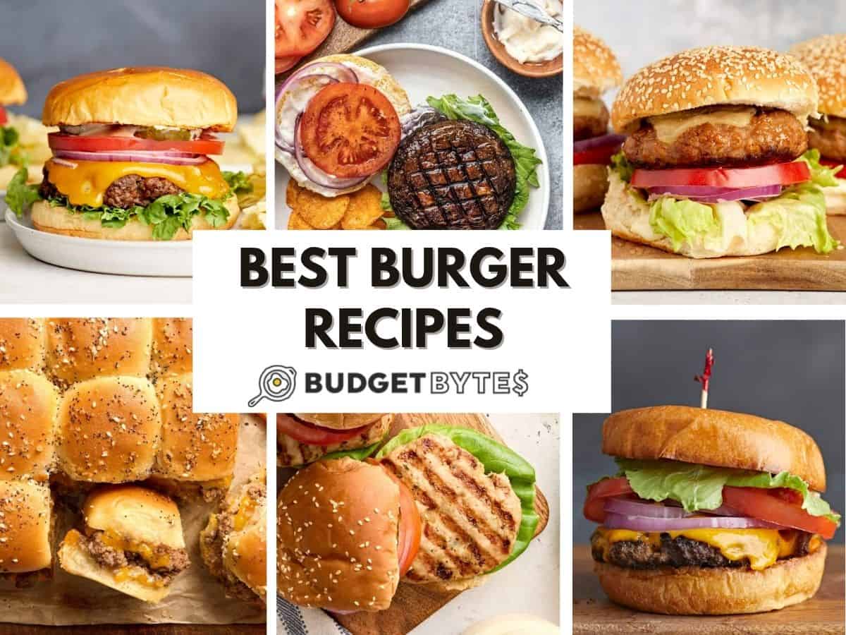 easy burger recipes