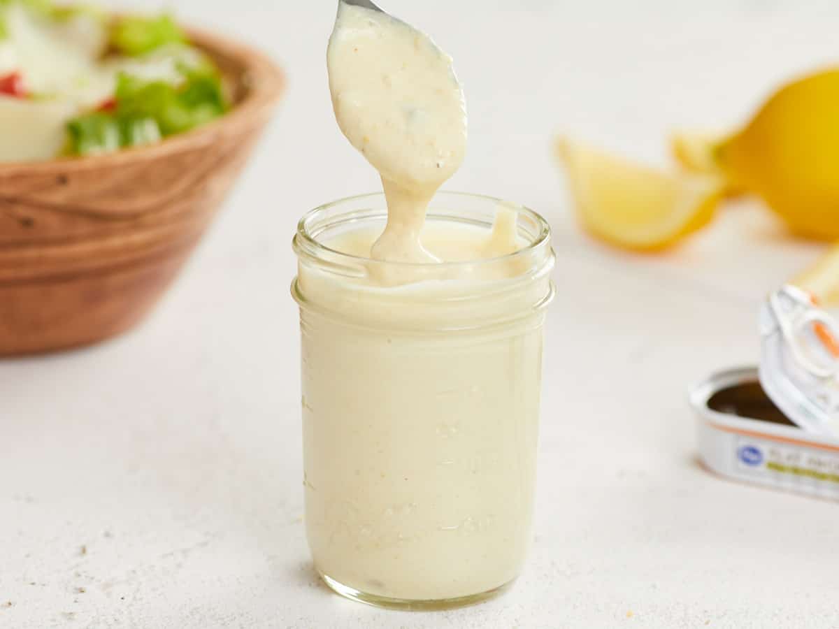 homemade caesar dressing