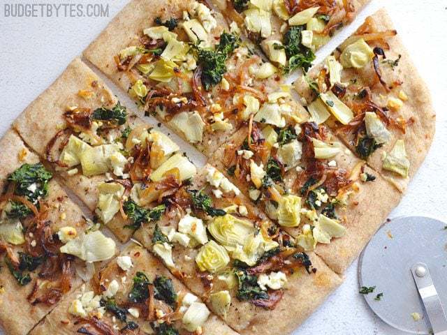 caramelized onion artichoke