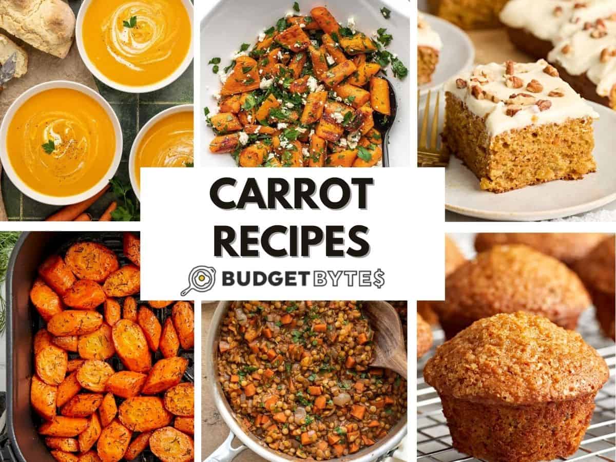 easy carrot recipes