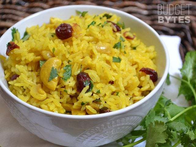 cashew rice pilaf