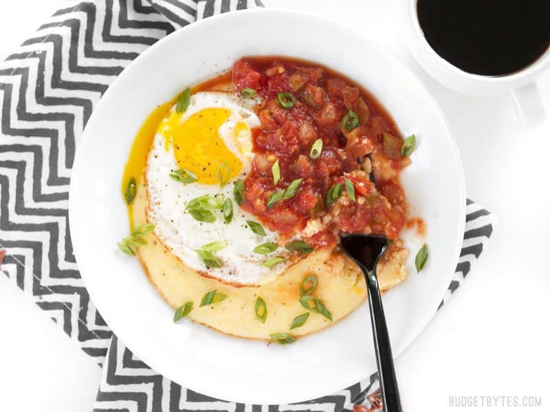 cheddar grits breakfast