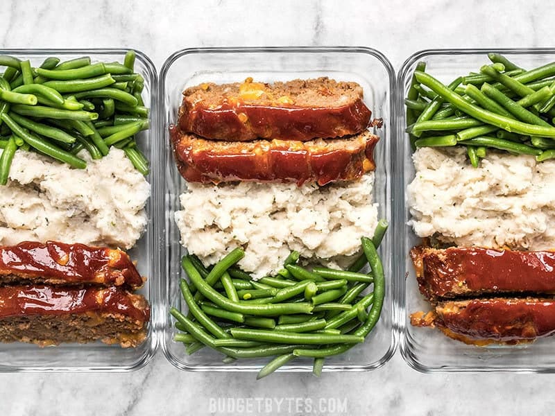 cheeseburger meatloaf meal