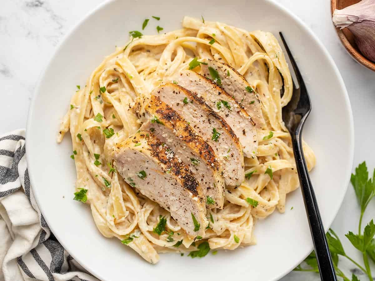chicken alfredo