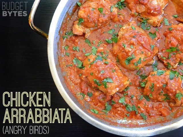 chicken arrabbiata