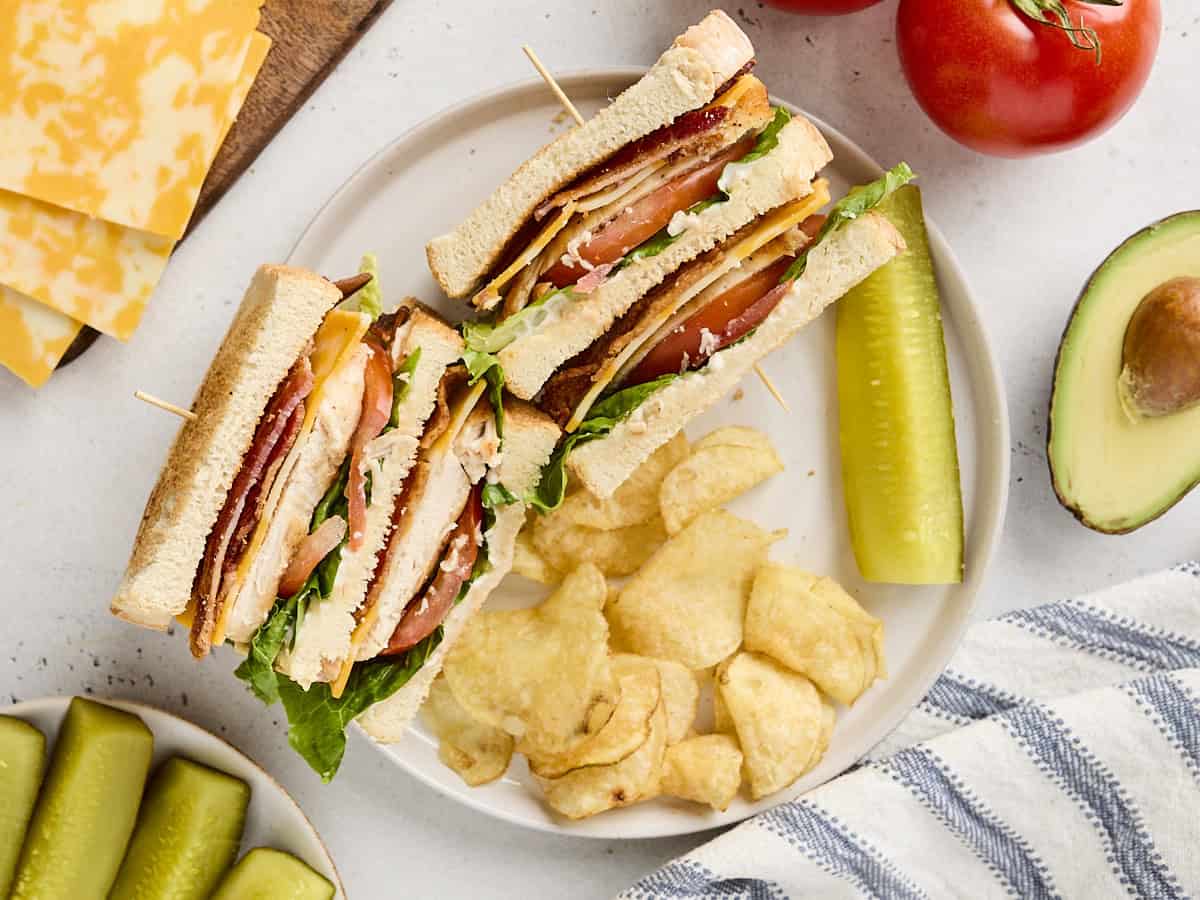 chicken club sandwich