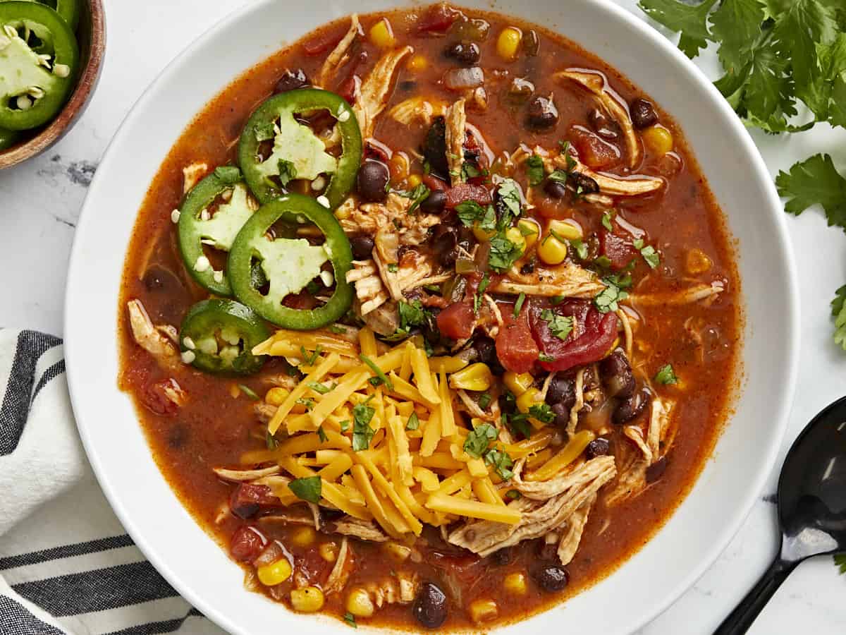 chicken enchilada soup