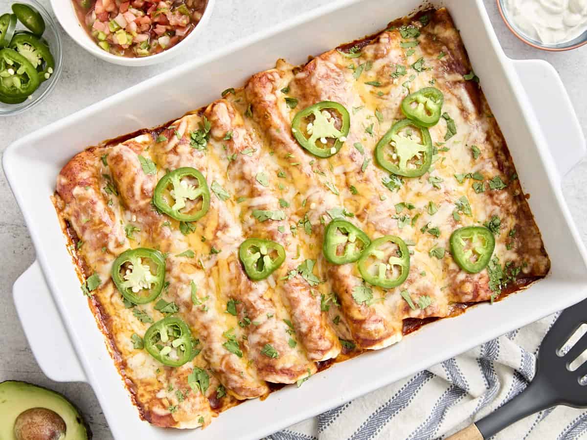 chicken enchiladas