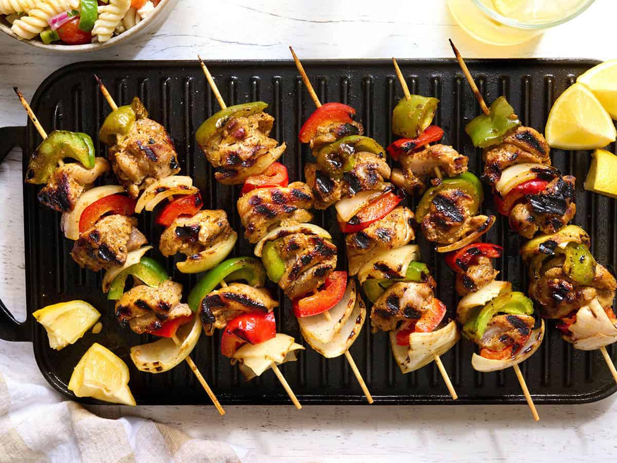 chicken kabobs