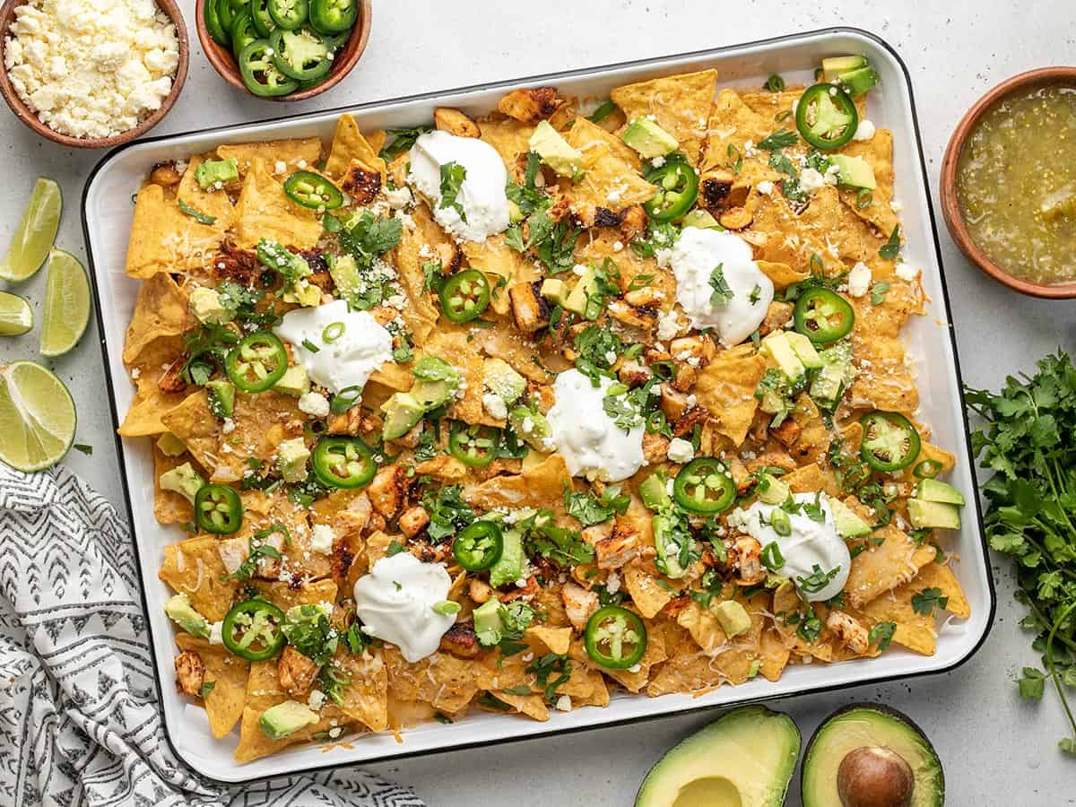 chicken nachos