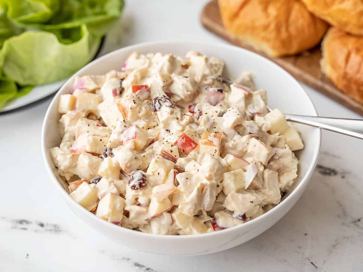 chicken salad apples