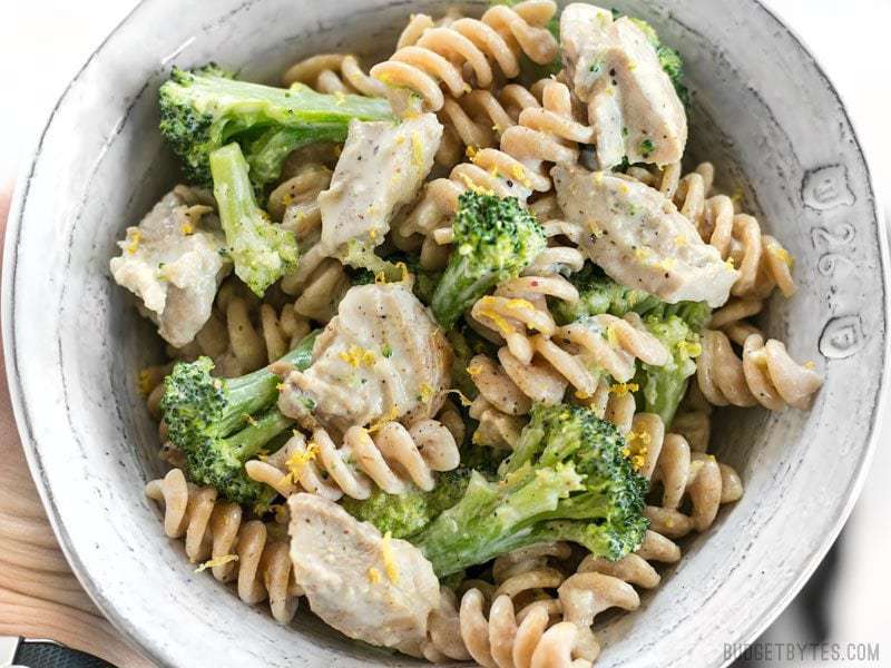 chicken broccoli pasta