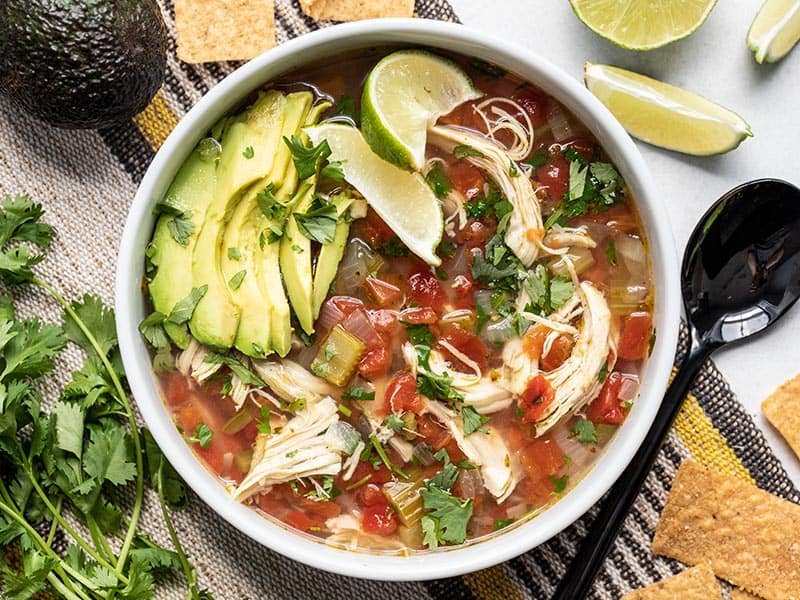 chicken lime soup