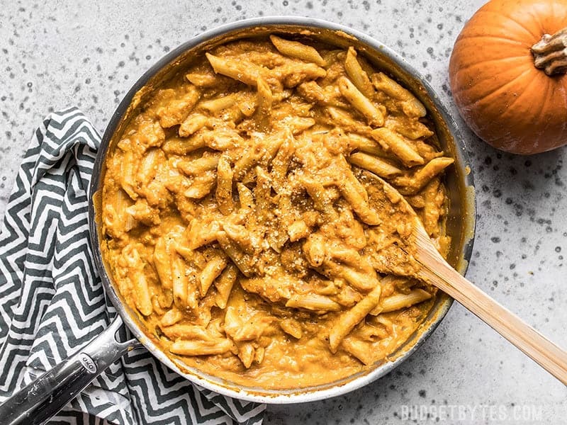 chipotle pumpkin pasta