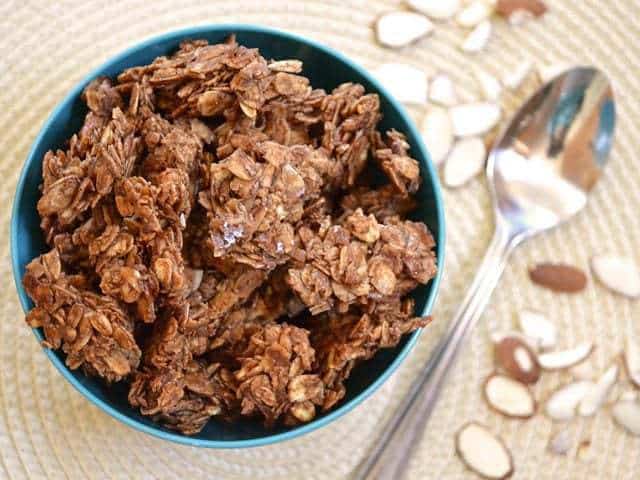 chocococonut granola