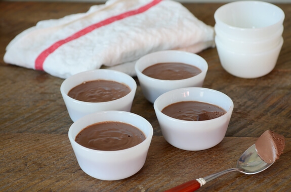 chocolate pots creme
