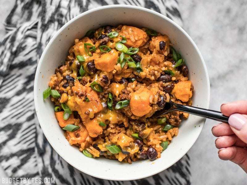 chorizo sweet potato