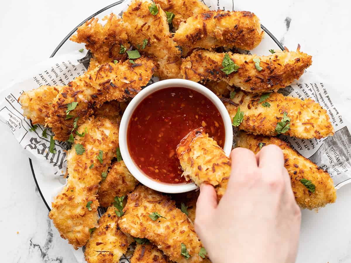 coconut chicken strips