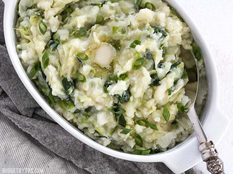 colcannon irish mashed
