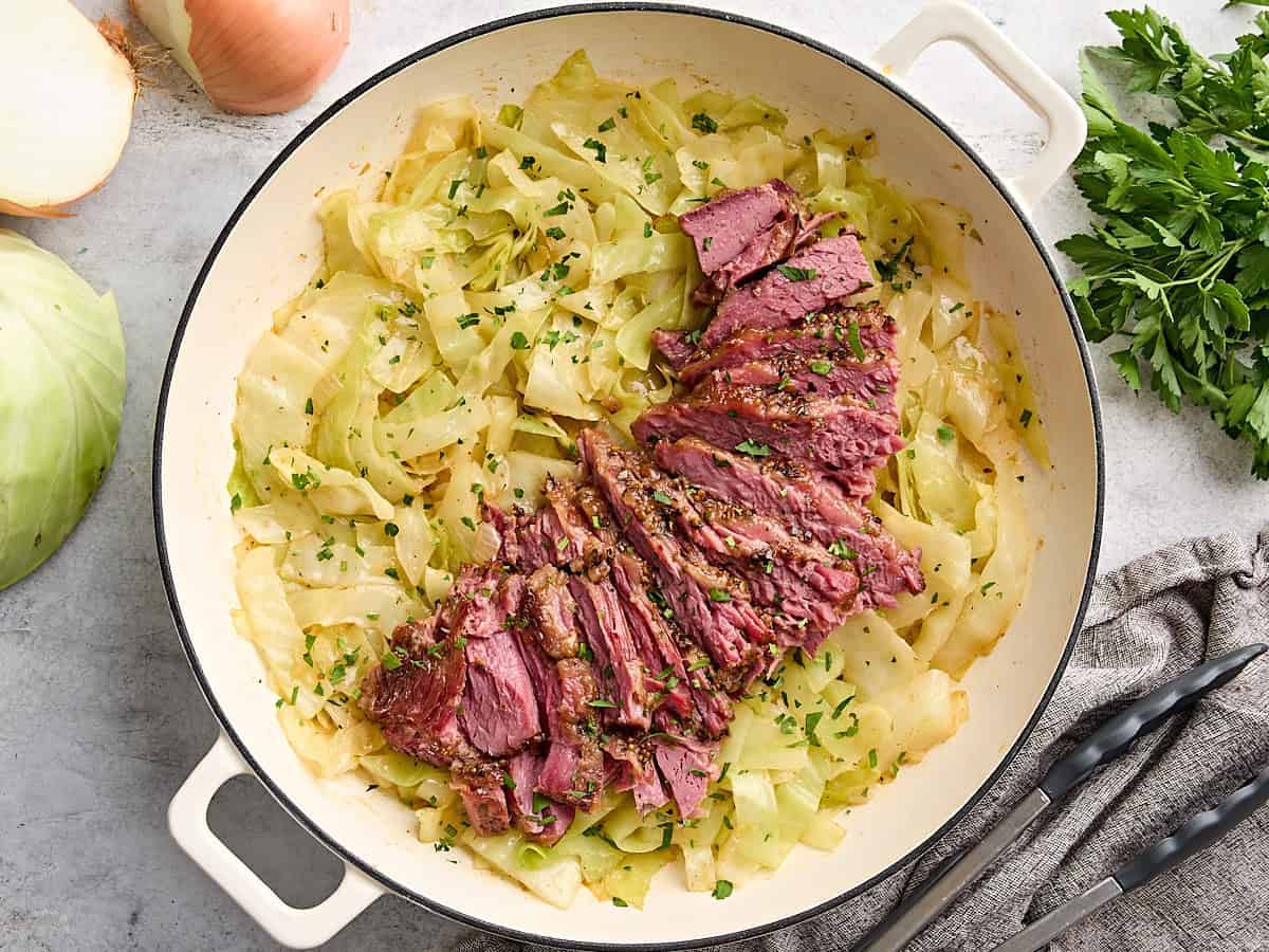 corned beef cabbage